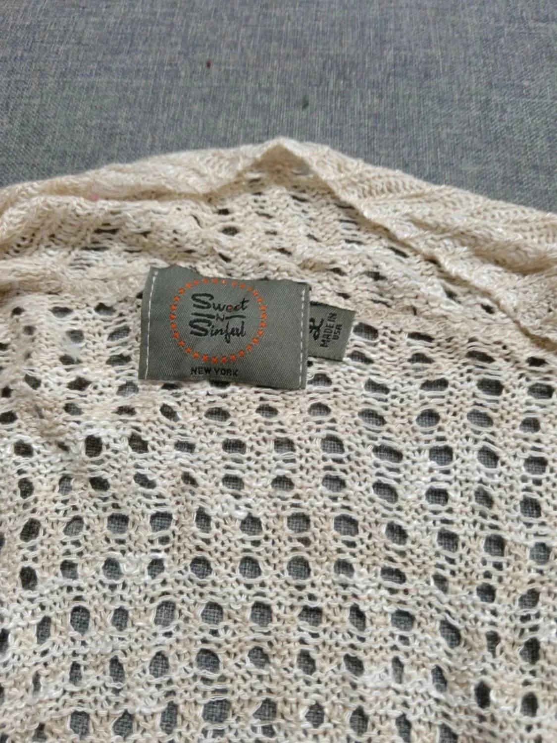 C65 cardigan beige sweet n sirfal L – photo 3